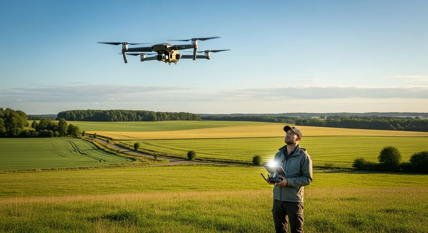 Safe drone flight under FAA Part 107 rules in open airspace